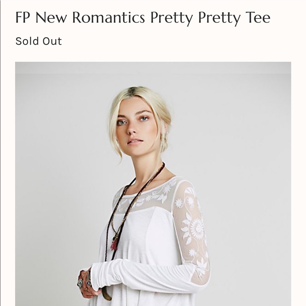 🔥SALE🔥 + FREE PEOPLE + New Romantics Top